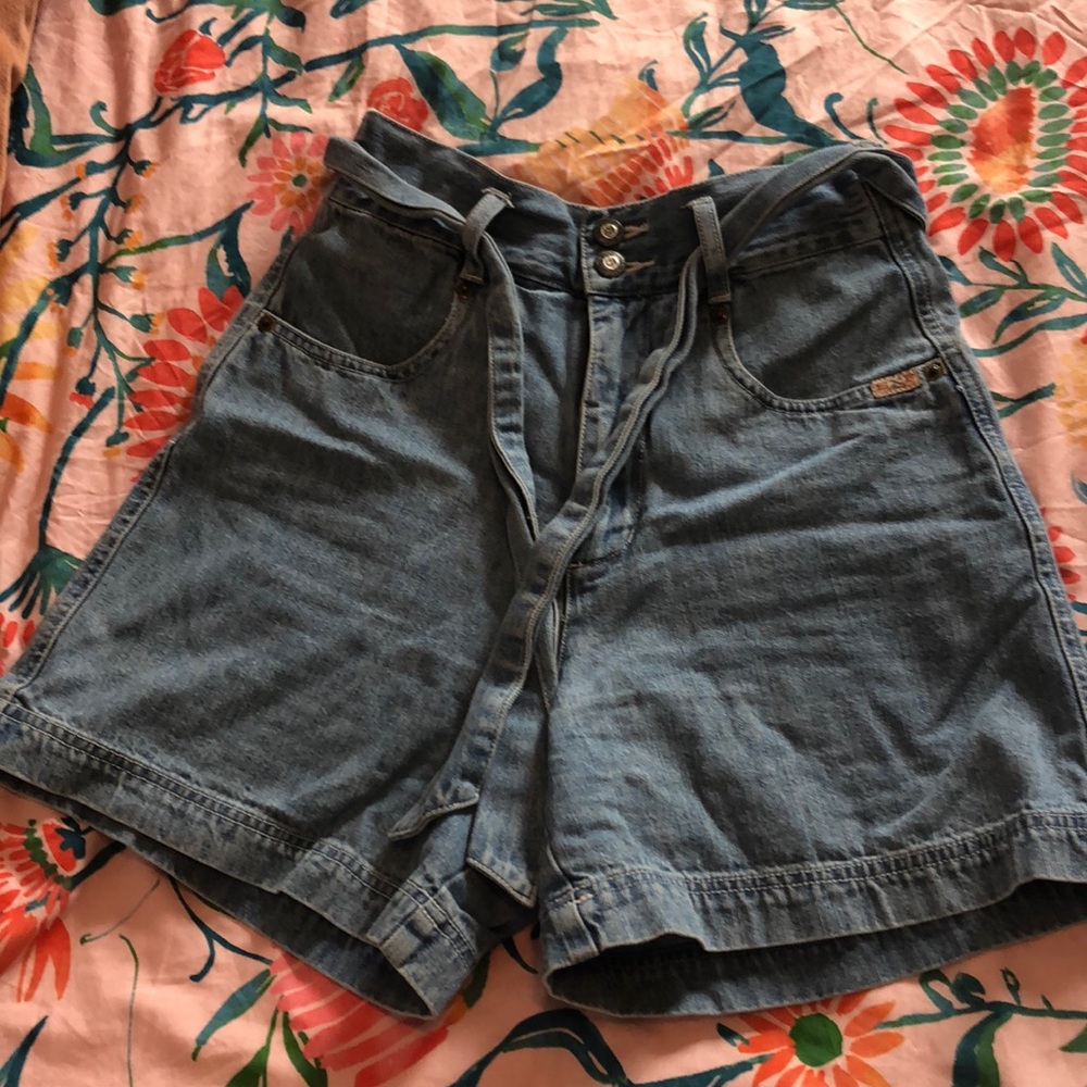 Vintage High-Waisted Shorts by Express